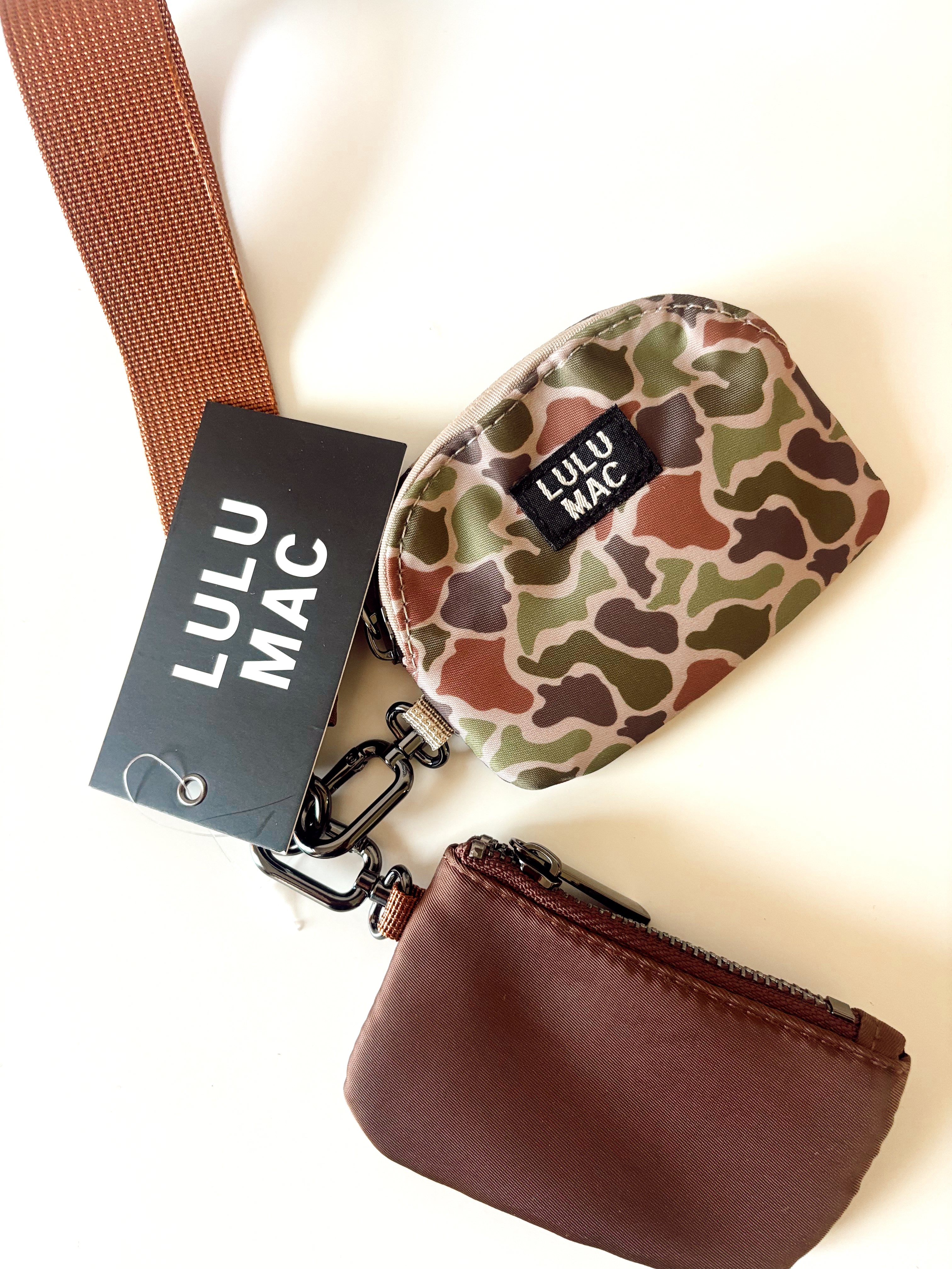 Duck Camo Lulu Mac Wristlet
